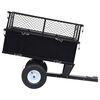 vidaXL Tipping Trailer for Lawn Mower 150 kg Load
