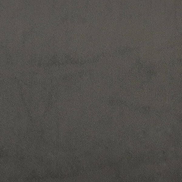 vidaXL Bed Frame without Mattress Dark Grey Double Velvet