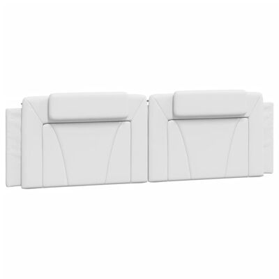 vidaXL Headboard Cushion White 183 cm Faux Leather