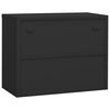 vidaXL Office Cabinet Anthracite 90x40x70 cm Steel