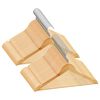 vidaXL 50 pcs Clothes Hanger Set Non-slip Hardwood