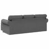 vidaXL Sofa Dark Grey 215 x 138 x 80 cm Fabric