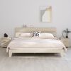 vidaXL Bedside Cabinets HAMAR 2 pcs Honey Brown 40x35x44.5cm Solid Wood
