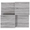vidaXL Coffee Tables 2 pcs Grey Sonoma Engineered Wood