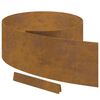 vidaXL Lawn Edging Rusty 450 x 0.05 x 25 cm Weathering Steel
