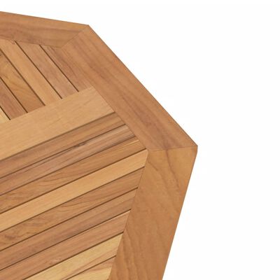 vidaXL Folding Garden Table 110x110x75 cm Solid Wood Teak