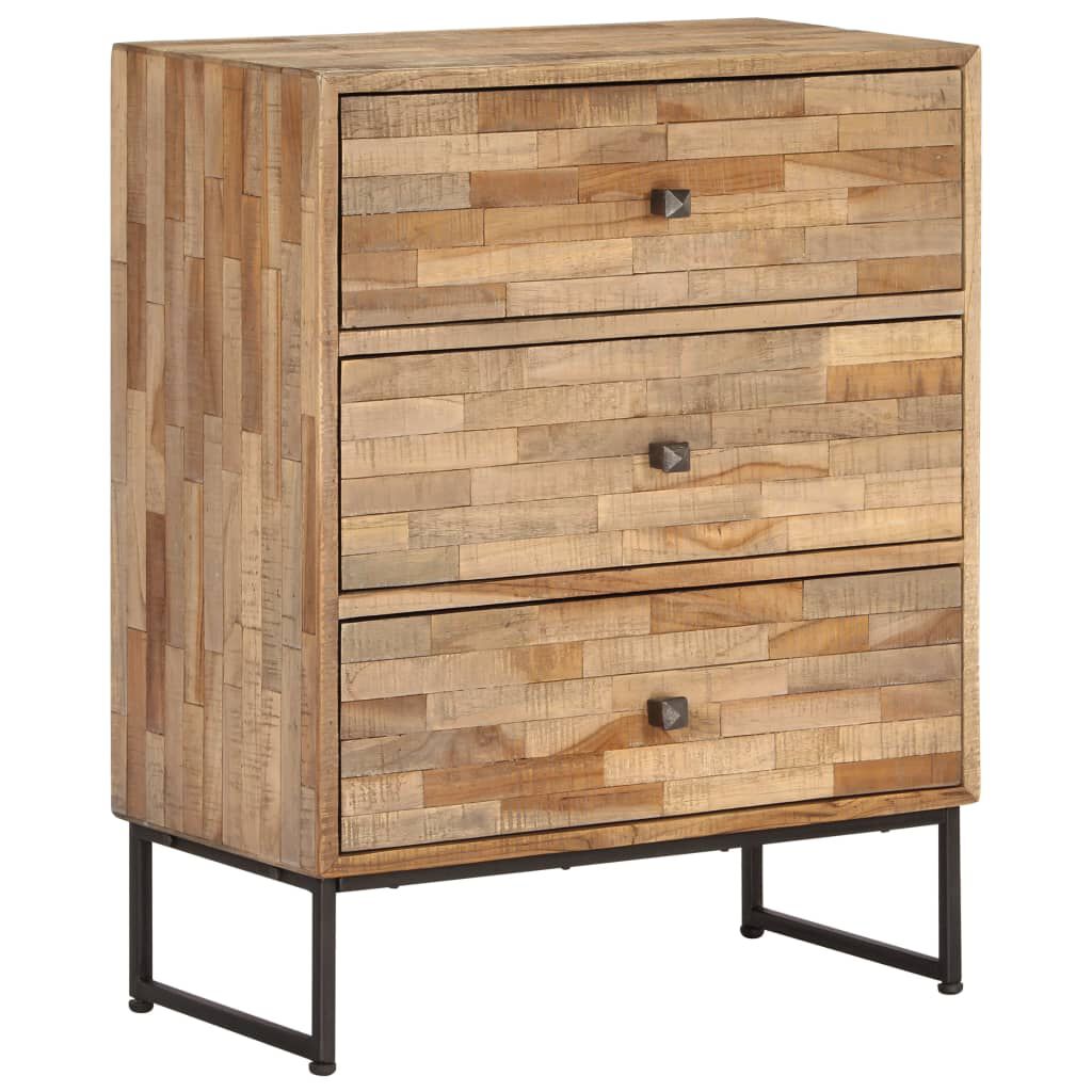 vidaXL Sideboard Reclaimed Teak Wood 60x30x75 cm