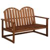 vidaXL 4 Piece Outdoor Lounge Set Solid Acacia Wood