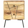 vidaXL Bedside Cabinet 40x30x50 cm Solid Mango Wood