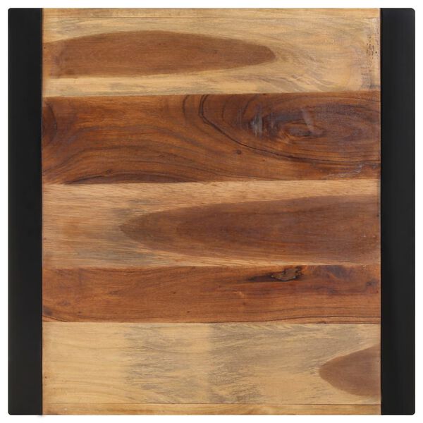 vidaXL Dining Table 60x60x75 cm Solid Acacia Wood
