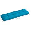vidaXL Pallet Sofa Cushions 7 pcs Blue