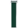 vidaXL Garden Shed Green 116x45x175 cm Galvanised Steel