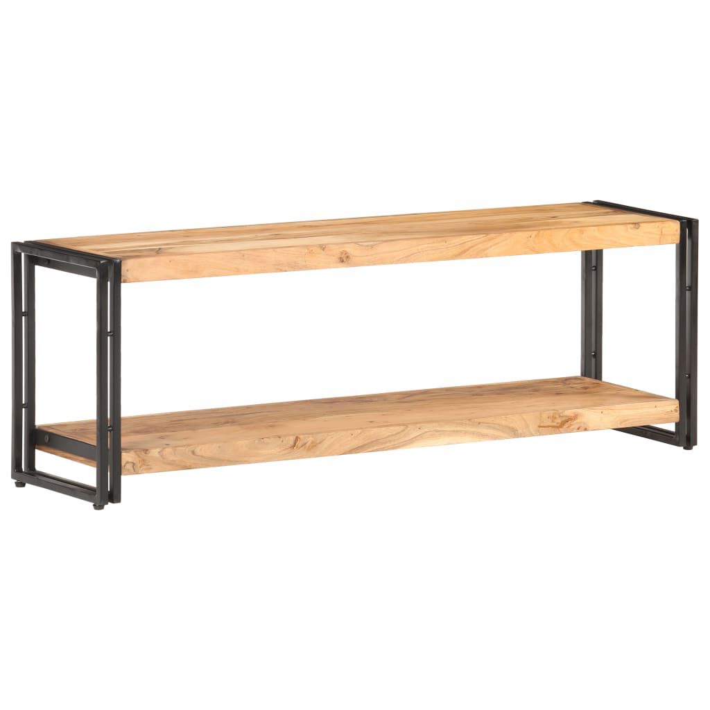 vidaXL TV Cabinet 120x30x40 cm Solid Acacia Wood