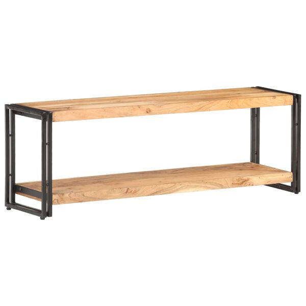 vidaXL TV Cabinet 120x30x40 cm Solid Acacia Wood