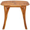vidaXL Garden Table 150x90x75 cm Solid Acacia Wood