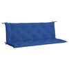 vidaXL Garden Bench Cushion Blue 150x(50+50)x7cm Oxford Fabric