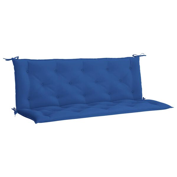 vidaXL Garden Bench Cushion Blue 150x(50+50)x7cm Oxford Fabric