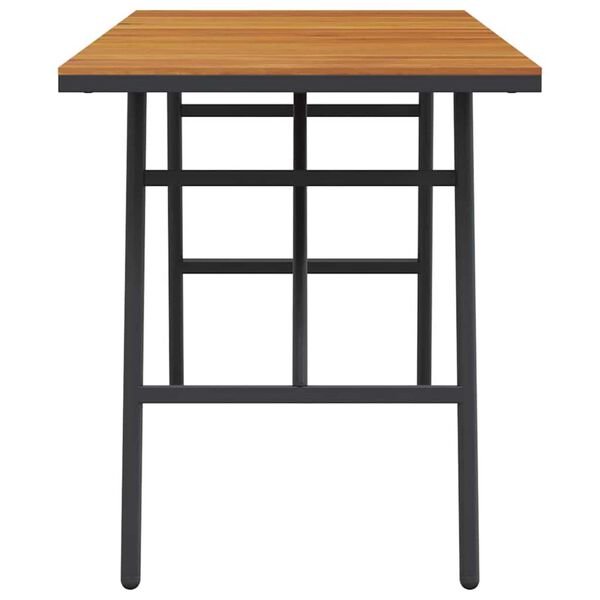 vidaXL Dining Table Brown 110 x 55 x 62 cm Solid Acacia wood
