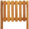 vidaXL Folding Outdoor Bar Stools 2 pcs Solid Wood Acacia