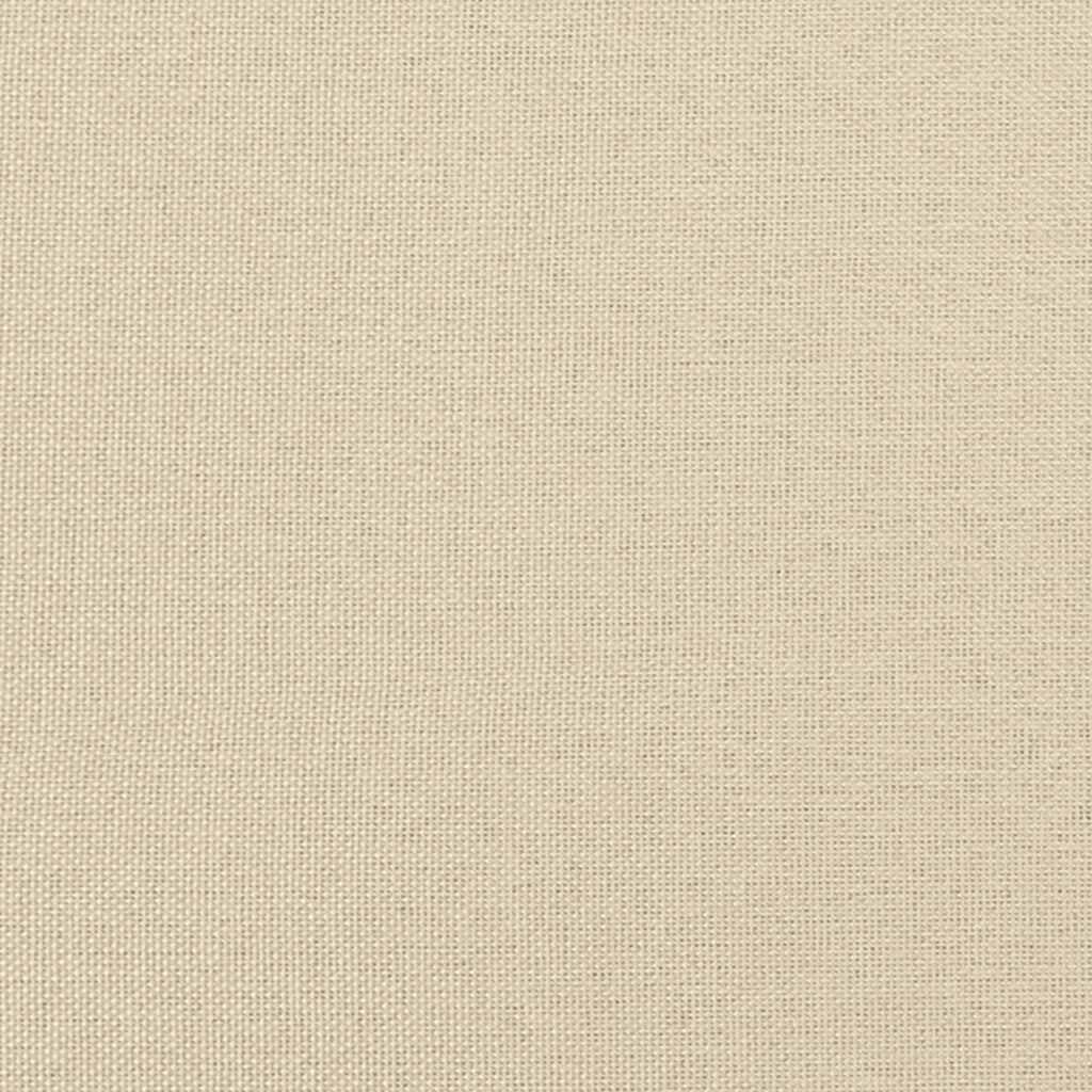 vidaXL Stand up Massage Recliner Chair Cream Fabric