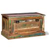 vidaXL Shoe Storage Bench Solid Reclaimed Wood
