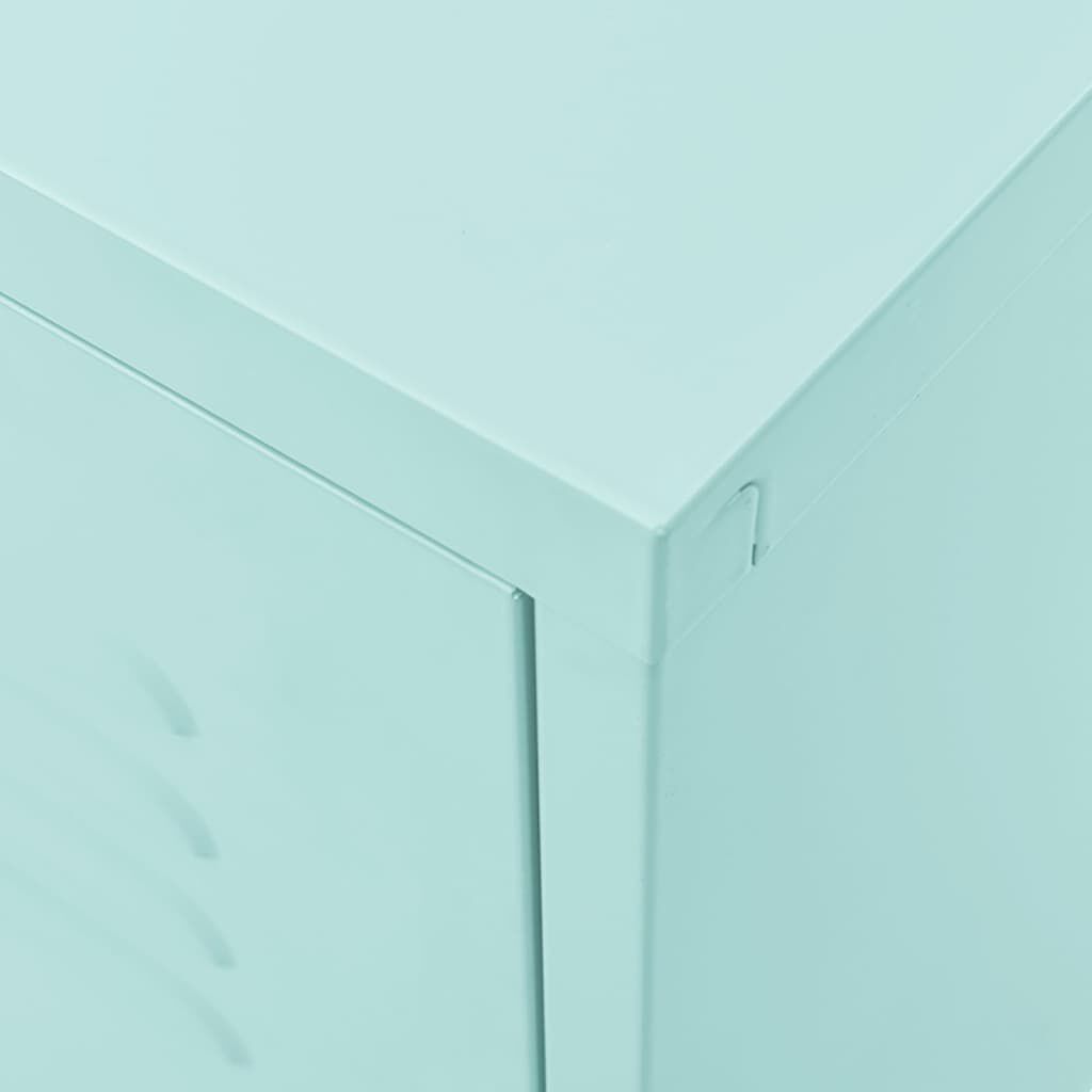 vidaXL TV Cabinet Mint 105x35x50 cm Steel