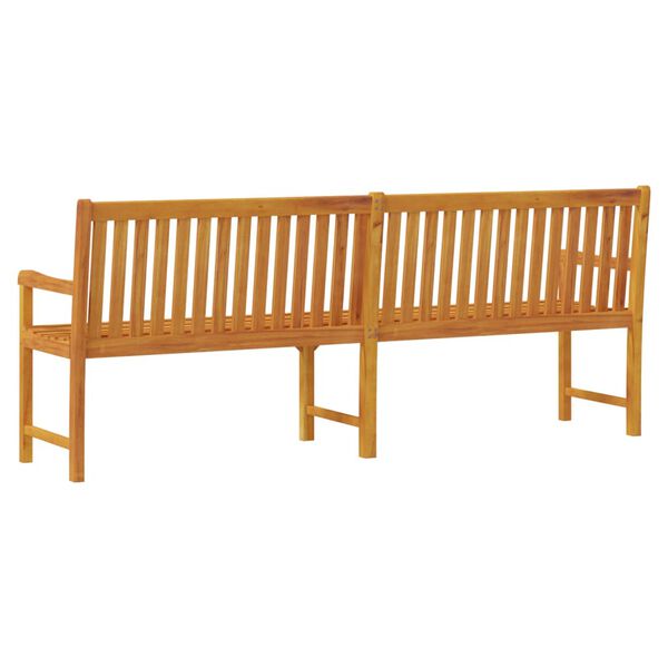 vidaXL Garden Bench 219 cm Solid Acacia Wood