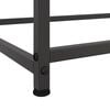 vidaXL Sideboard Black 100.5x39x107 cm Steel