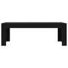 vidaXL Coffee Table Black 102x50x36 cm Engineered Wood