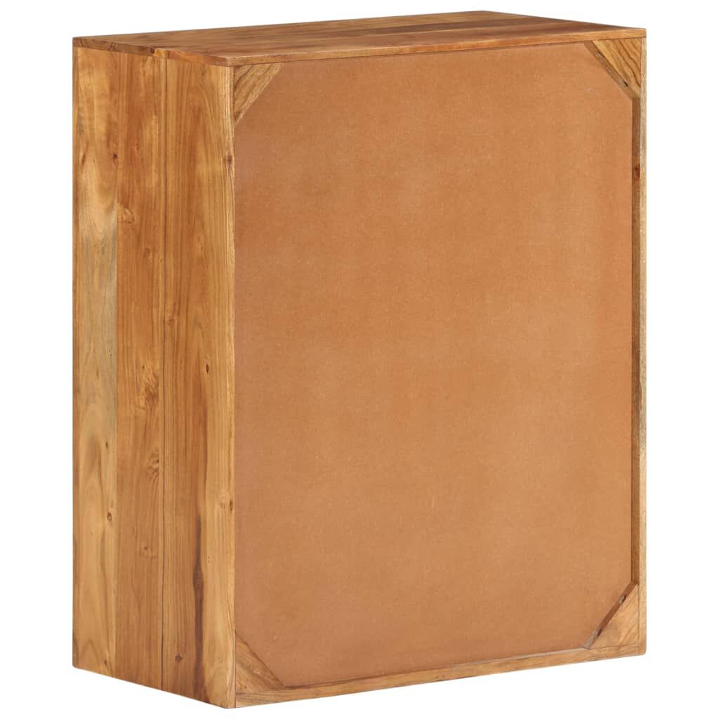 vidaXL Drawer Cabinet 60x33x75 cm Solid Wood Acacia