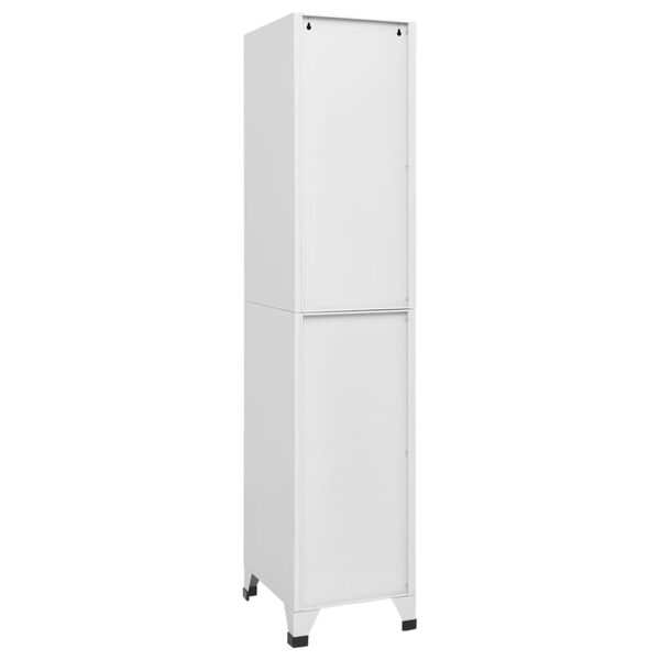 vidaXL Locker Cabinet 38x45x180 cm