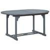vidaXL 5 Piece Garden Dining Set Solid Wood Acacia
