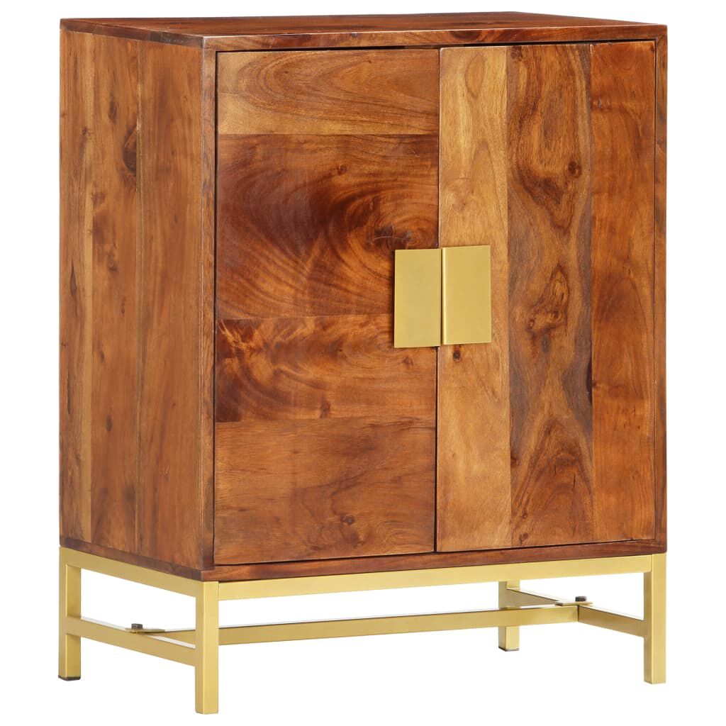 vidaXL Sideboard 60x35x75 cm Solid Acacia Wood