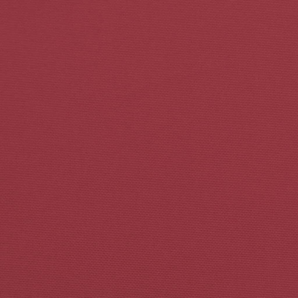 vidaXL Sun Lounger Cushion Wine Red 200x60x3cm Oxford Fabric