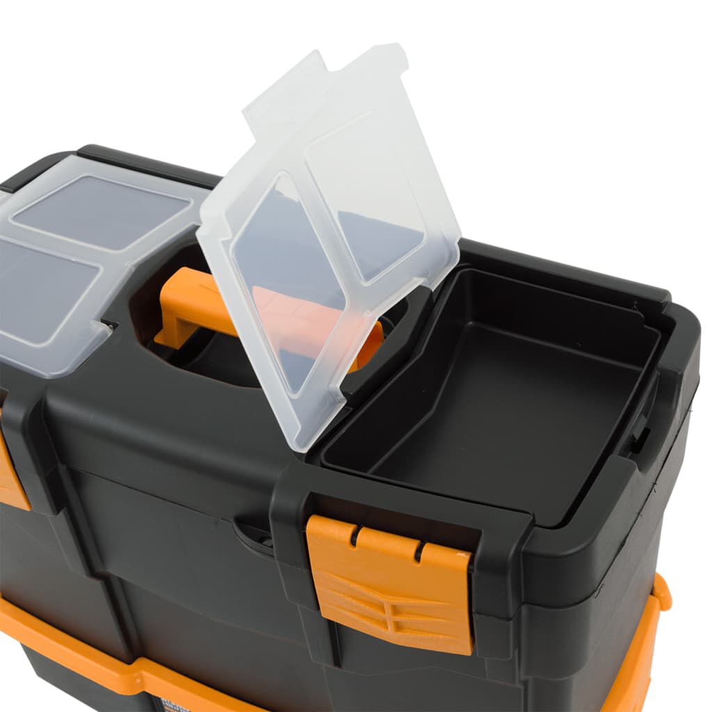 vidaXL Tool Box 420x220x340 mm PP