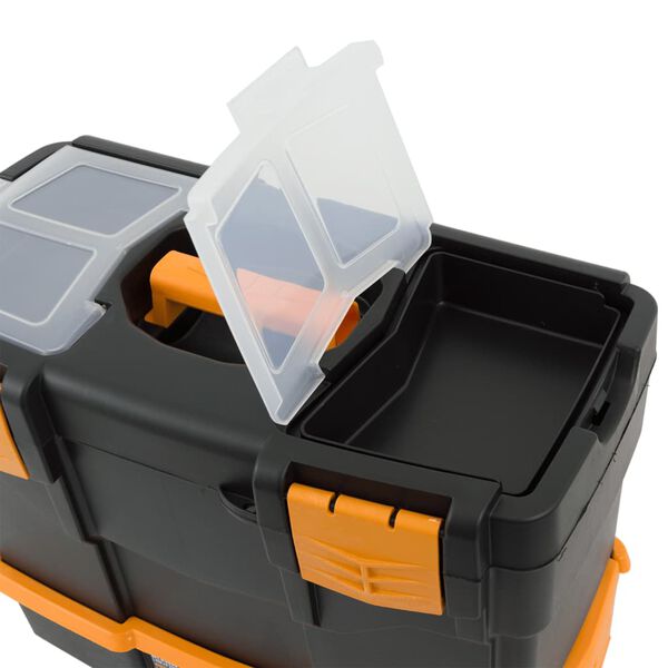 vidaXL Tool Box 420x220x340 mm PP
