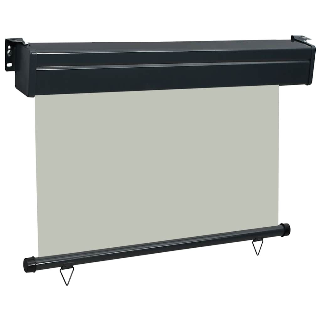 vidaXL Balcony Side Awning 85x250 cm Grey