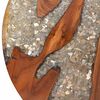vidaXL Coffee Table Teak Resin 60 cm