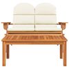 vidaXL 2 Piece Adirondack Garden Lounge Set Solid Wood Acacia