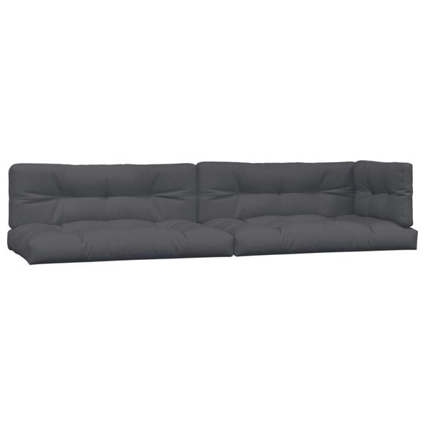 vidaXL 6 Piece Garden Pallet Sofa Set with Cushions Solid Wood Acacia