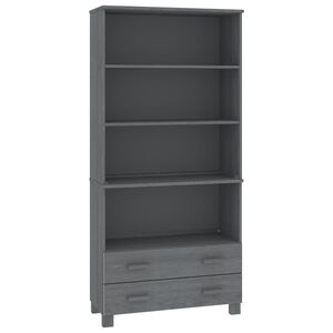 vidaXL Highboard HAMAR Solid Wood Pine Dark Grey