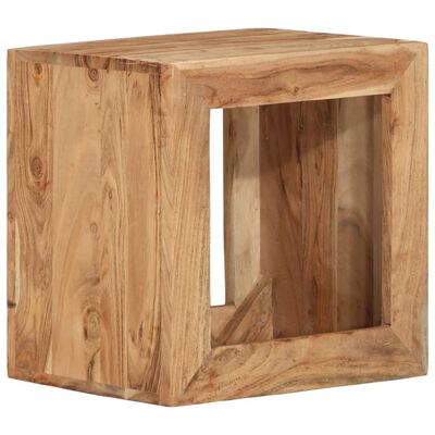 vidaXL Stool 40x30x40 cm Solid Wood Acacia