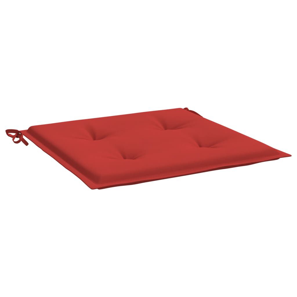 vidaXL Garden Chair Cushions 4 pcs Red 50x50x4 cm Oxford Fabric