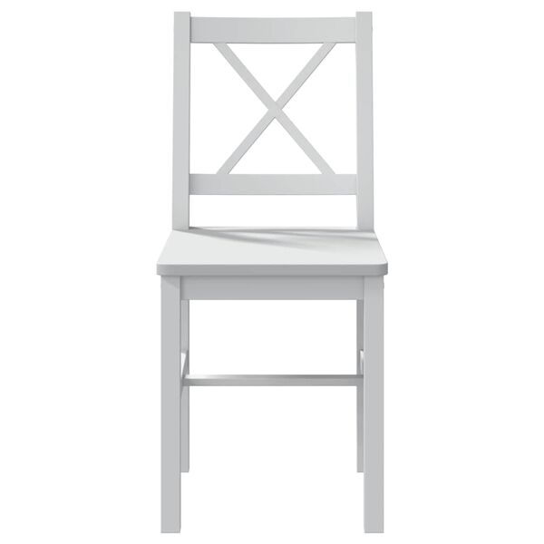 vidaXL 5 Piece Dining Set White