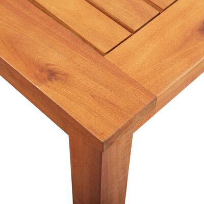 vidaXL 9 Piece Outdoor Dining Set with Cushions Solid Wood Acacia