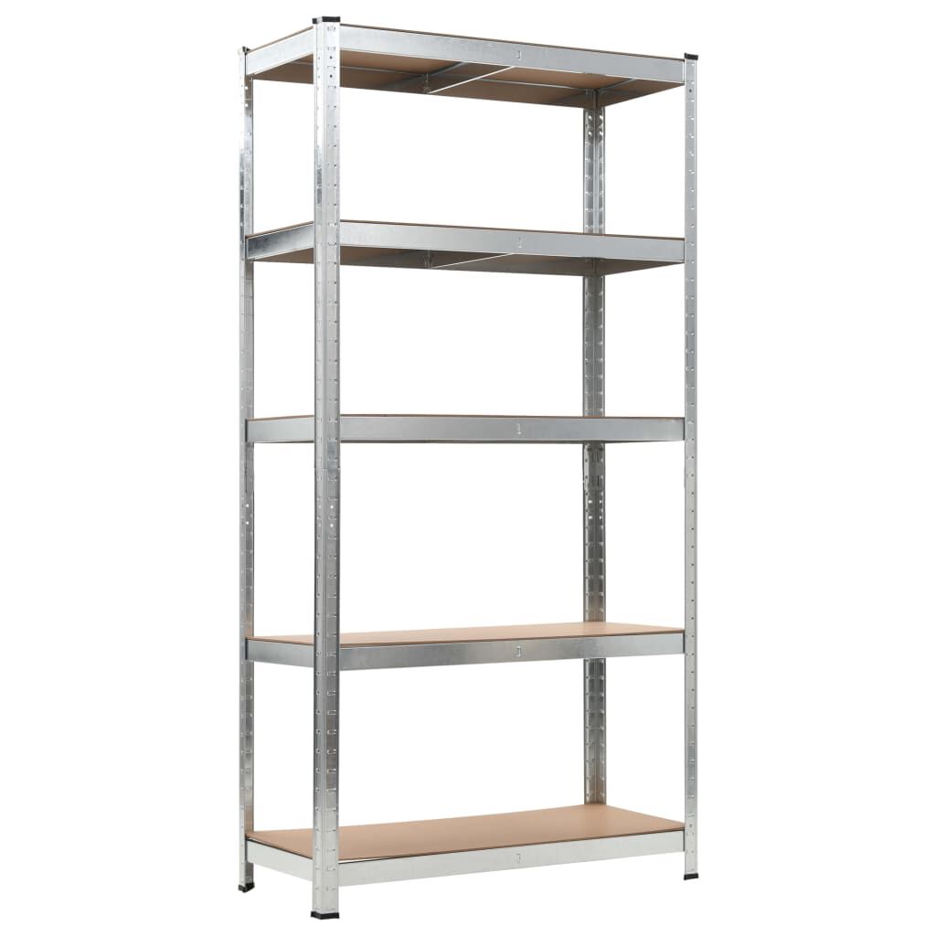 vidaXL Heavy-duty Storage Rack 2 pcs