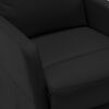 vidaXL Electric Recliner Chair Black Faux Leather