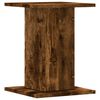 vidaXL Plant Stands 2 pcs Smoked Oak 30x30x40 cm Engineered Wood