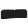 vidaXL Headboard Cushion "Viana" Black and White 183 cm King Faux Leather