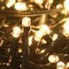 vidaXL Artificial Hinged Christmas Tree 300 LEDs & Ball Set 210 cm